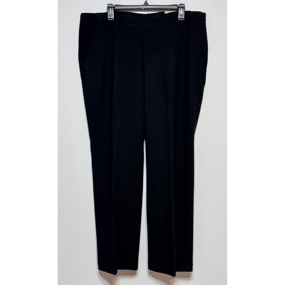 NWT Chico's Manhattan Straight Leg Pants Size 3 16/18 Quiet Luxury Officecore - Picture 1 of 9